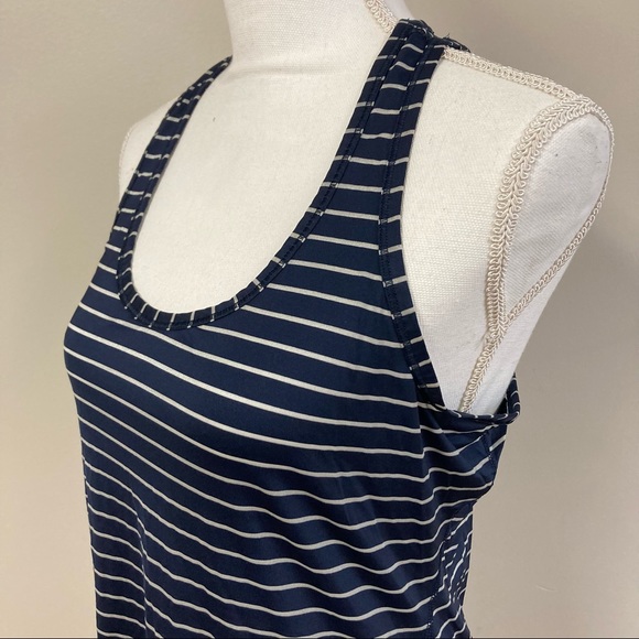 ATHLETA Striped Razorback Active Tank Top - Picture 3 of 10